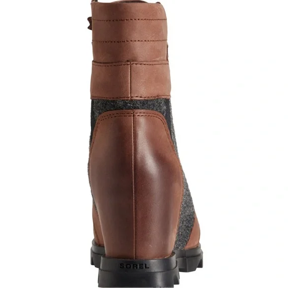SOREL JOAN of ARTIC WEDGE III LEXIE BOOTS WATERPROOF BOOT LEATHER- woman Size:8 - Picture 5 of 6